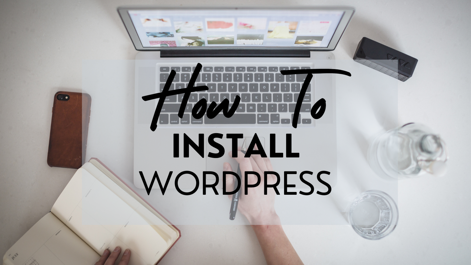 WordPress installation guide for setting up the CMS on web hosting